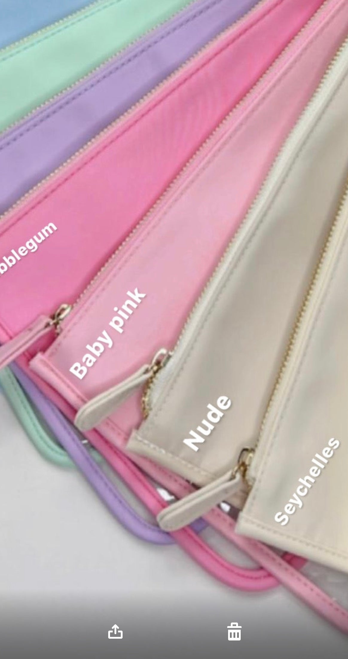 Discounted baby pink (patches purchased separately)