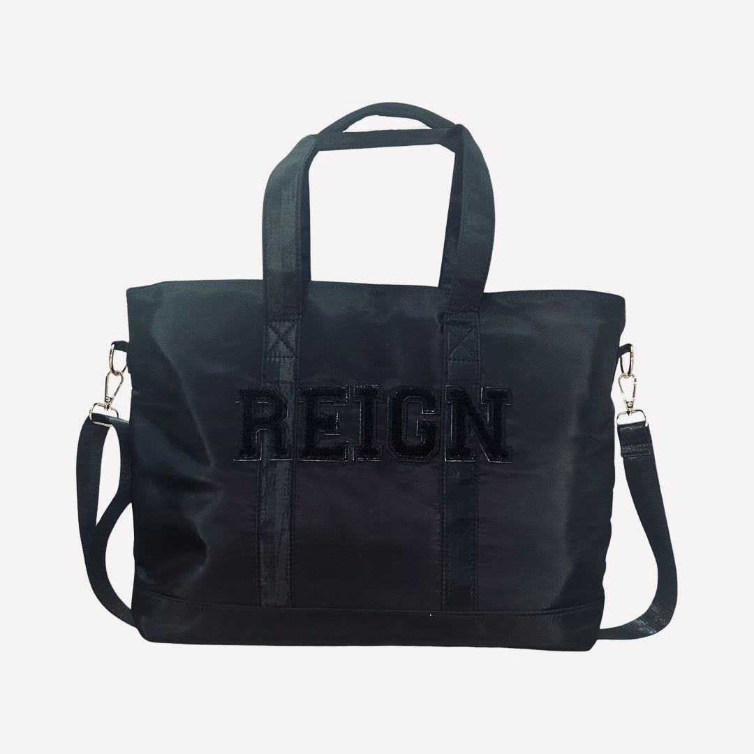 READY TO SEND BLACK TOTE ‘REIGN’ black