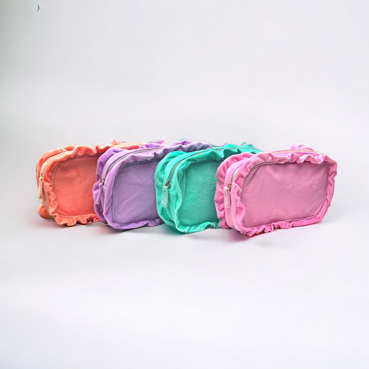 Small - Ruffle Candy Pouch