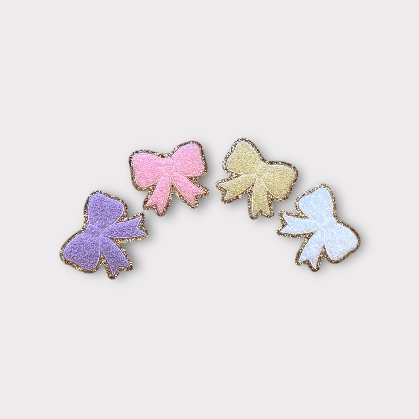 LILAC - Gold Glitter Patches